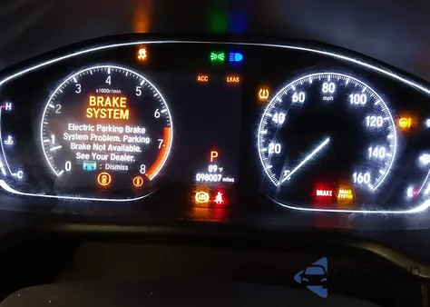 2019 Honda Accord Sport from USA, damaged, VIN 1HGCV1F36KA100205